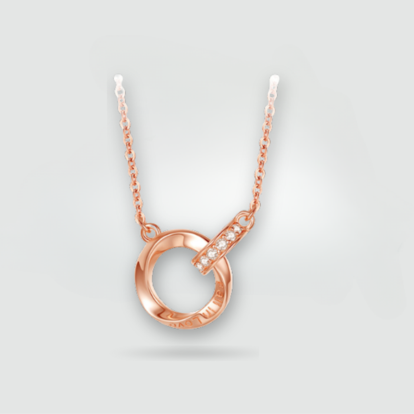 Ketting #2 Rose gold en SIlver