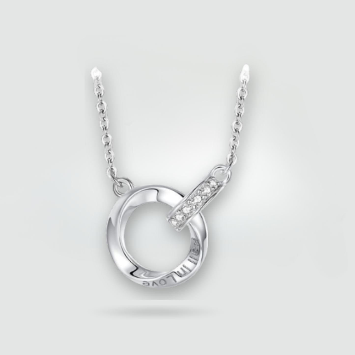 Ketting #2 Rose gold en SIlver